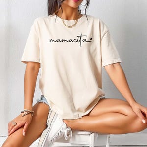 Mamacita Sweatshirt, Latina Mom Gift, Trendy Mama Shirt, Cute Hispanic Crewneck, Mothers Day Gift image 4