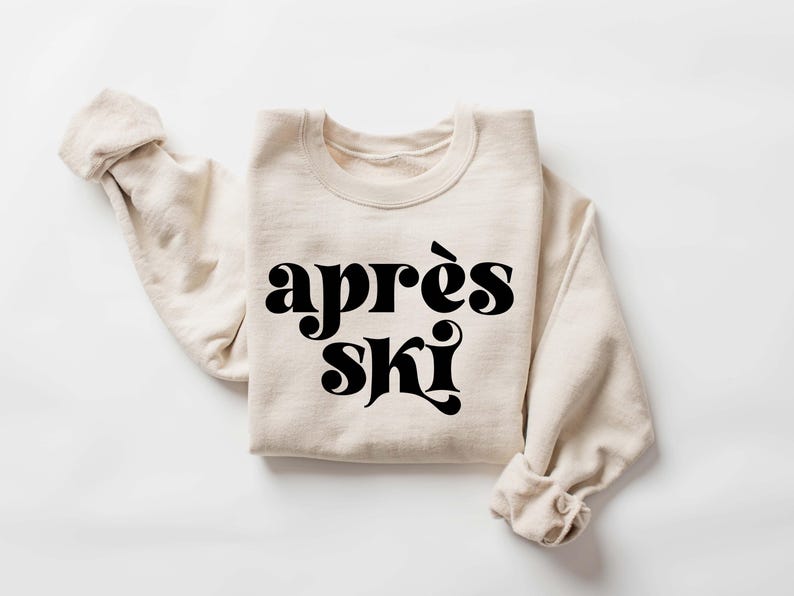 Après Ski Sweatshirt: Winter Sports, Aspen Trip Sweater image 1