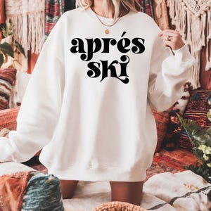 Après Ski Sweatshirt: Winter Sports, Aspen Trip image 2
