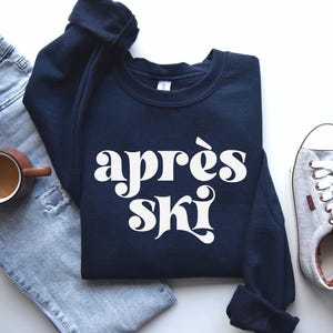 Après Ski Sweatshirt: Winter Sports, Aspen Trip Sweater image 12