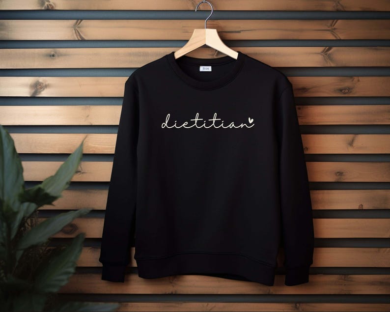 Dietitian Sweatshirt, Nutritionist Gift, RD Sweater, Nutritionist Gift Future Dietitian Gift, Dietetics Student, Dietitian Shirt Bild 6