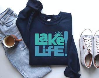 Lake Life Sweatshirt: Travel Lover Outfit, Camper Style