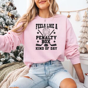 Penalty Box Hockey Sweatshirt: Funny Hockey Shirt, Ice Hockey Player Gift, Game Day Sweatshirt, Men Women Hockey Shirt, Hockey image 15