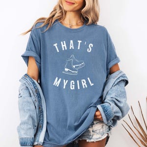 Figure Skater Mom Shirt: Ice Skating Gift for Daughter