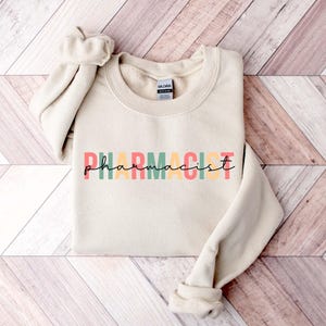 Sudadera de farmacéutico, camiseta de farmacéutico, técnico de farmacia, para farmacéutico, estudiante de farmacia, facultad de farmacia, graduación de farmacia imagen 1