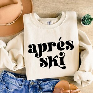 Après Ski Sweatshirt: Winter Sports, Aspen Trip image 3