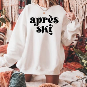 Après Ski Sweatshirt: Winter Sports, Aspen Trip Sweater image 3