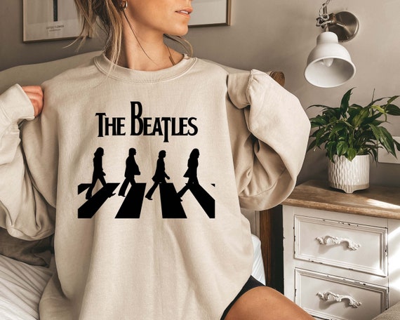 The Beatles Sweatshirts Rock and Roll the Beatles Shirt - Etsy Denmark