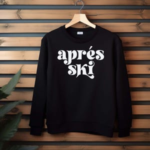 Après Ski Sweatshirt: Winter Sports, Aspen Trip image 6