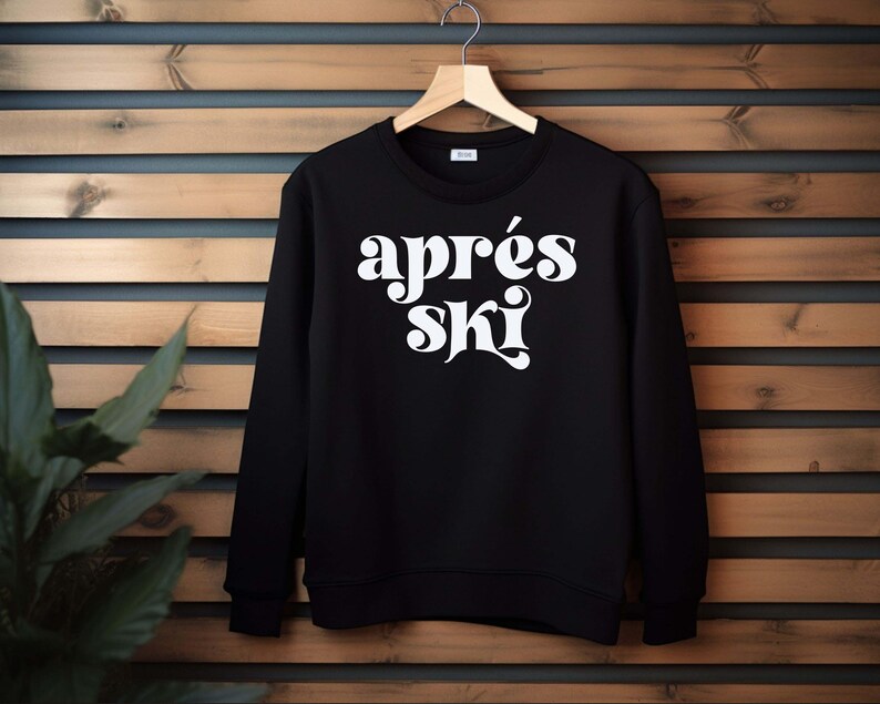 Après Ski Sweatshirt: Winter Sports, Aspen Trip image 6