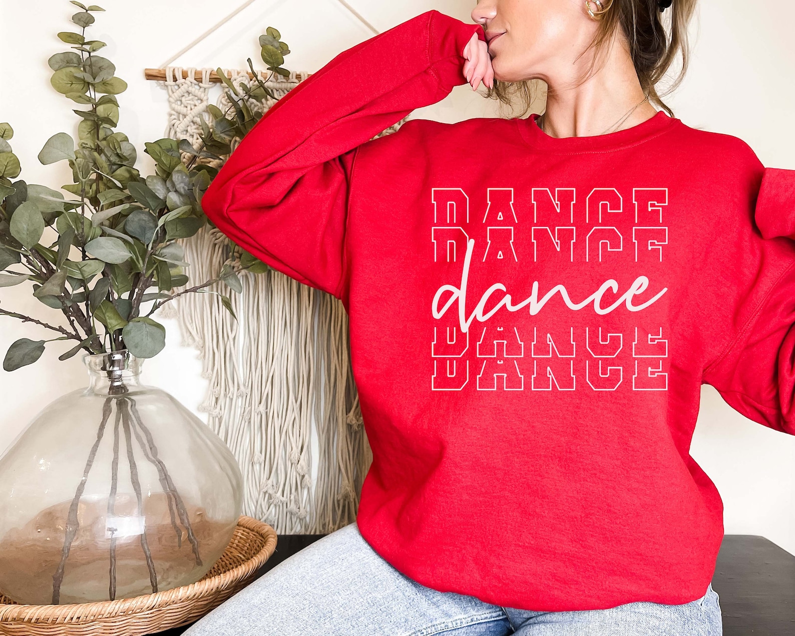 Dance Sweatshirt Dance Dancer Sweatshirt Gift for Friend Etsy