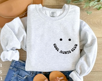 Original Aunt Sweatshirt, Cool Aunts Club Sweatshirt, Aunt Gift, Aunt Birthday Gift, Sister Gifts, Auntie Sweatshirt, Aunt Sweatshirt