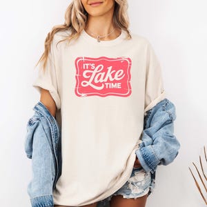 It&#39;s Lake Time Sweatshirt or Shirt, Lake Life Sweatshirt, Lake Sweatshirt, Camping Sweatshirt, Lake House Gift, Summer Lake Shirt