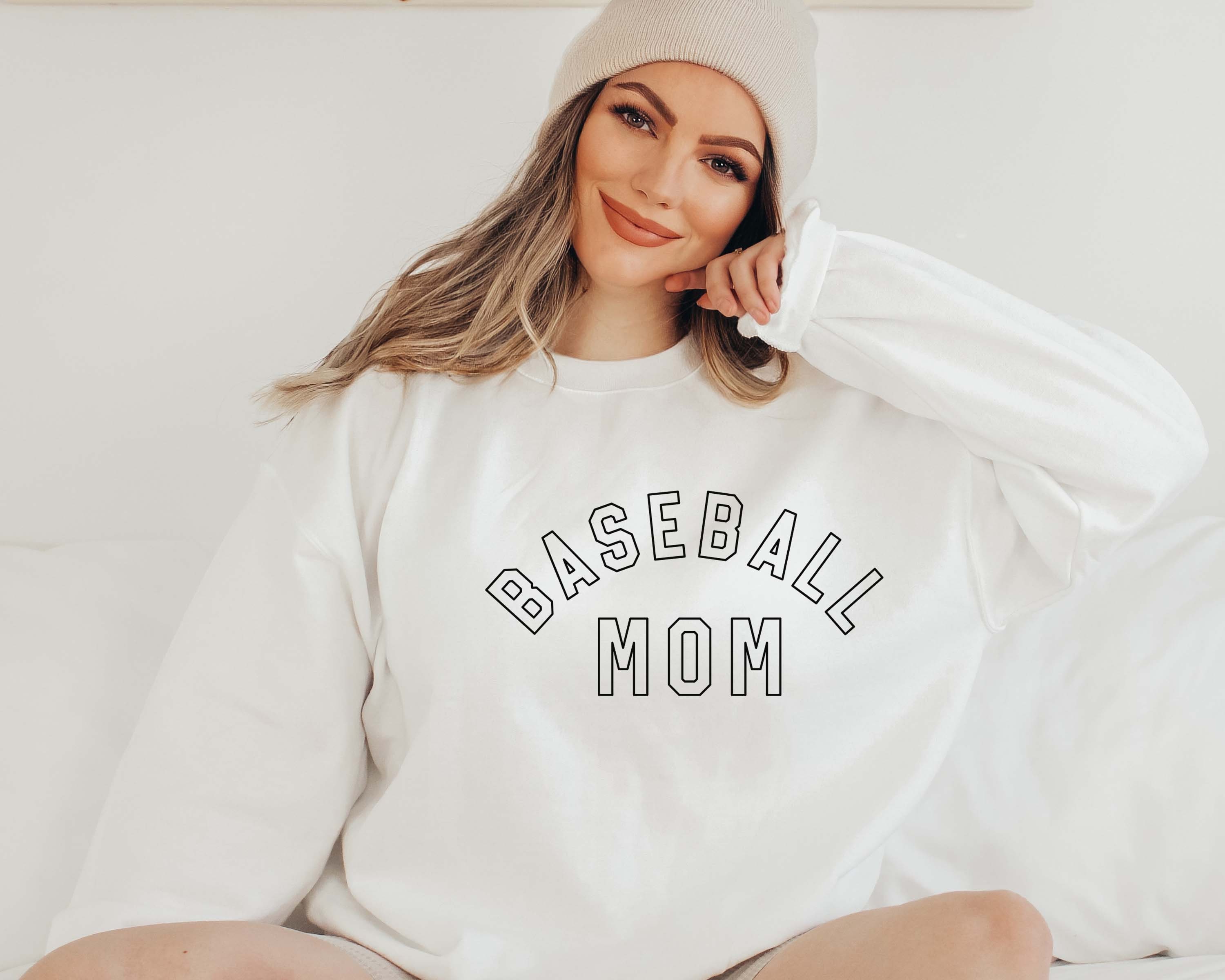 Baseball Mom Sweatshirt Baseball Sports Mom Shirt Game Day Etsy
