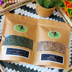 Eru Pack / Dry Eru leaves / Crayfish / Cameroon spices / TatispicesTatistore