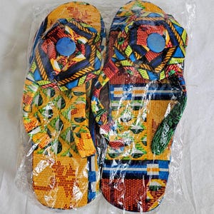 Ankara African Print Sandal: Ladies&#39; Summer Style