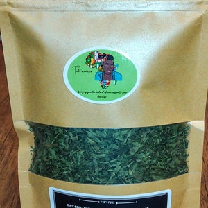 Trocken ERU / Okok / Okazi / M’fumbua / Afang Blätter / Trockene Blätter / Kräuter / Kamerun / Nigeria / RDC / TatispicesTatistore