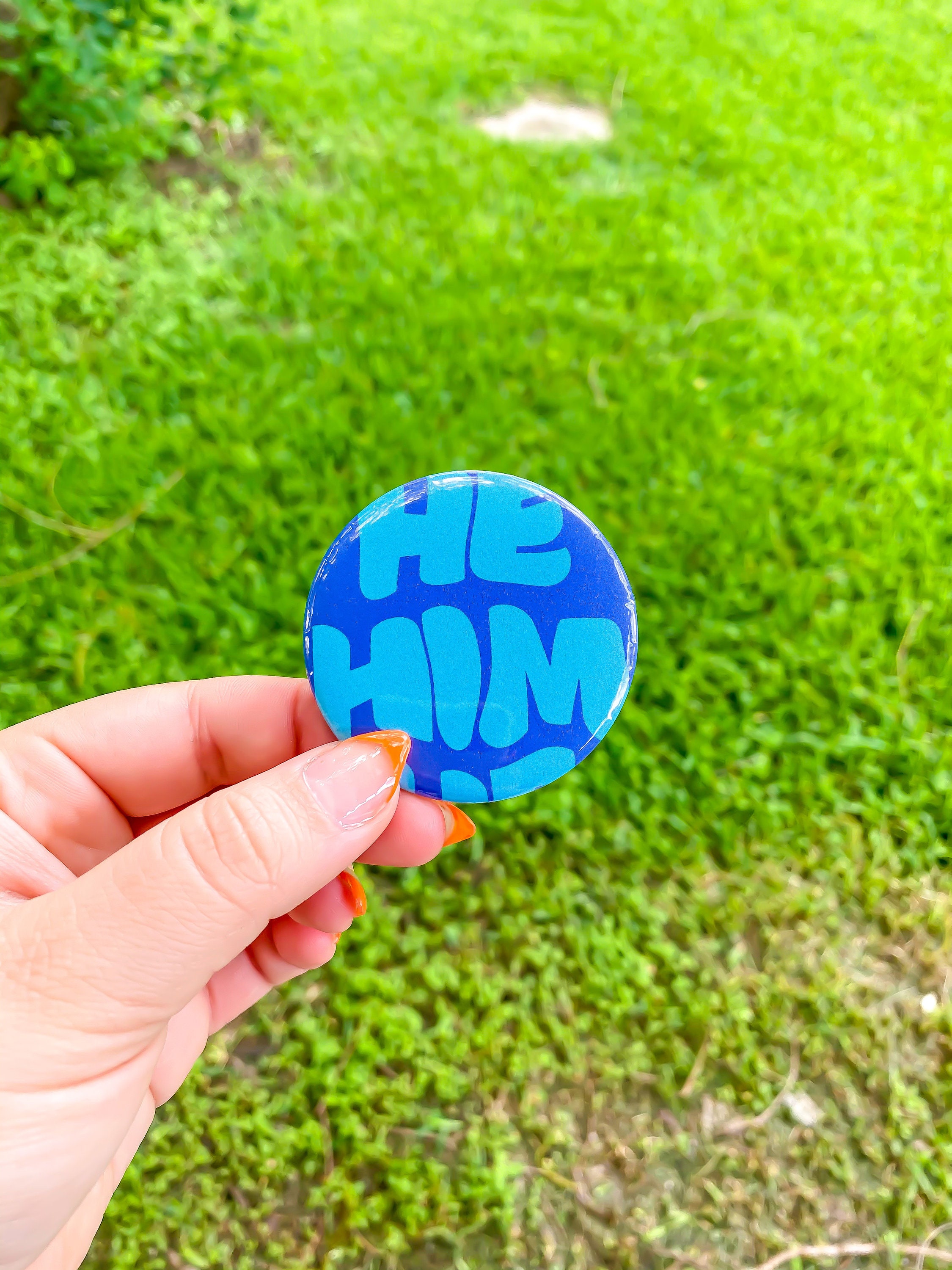 Pronoun Pins Etsy
