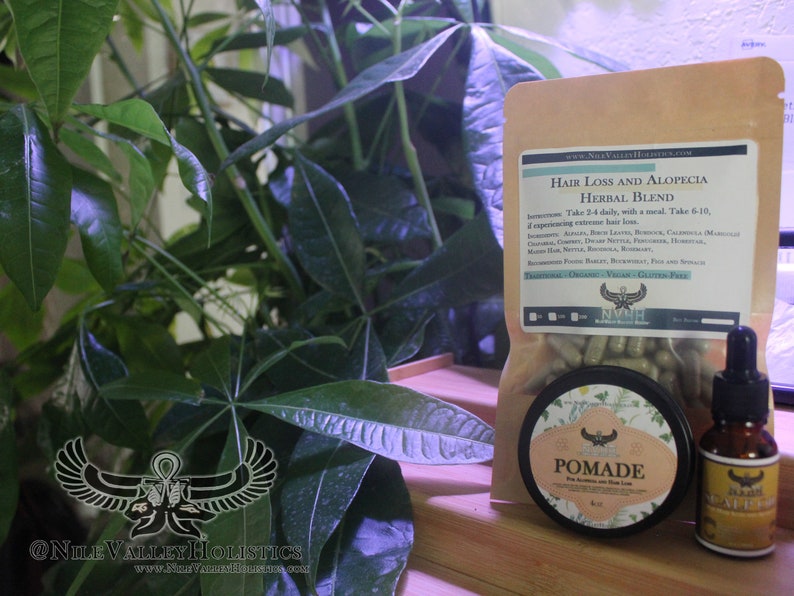 Hair Loss Herbal Package All Natural Ingredients for Hair Etsy