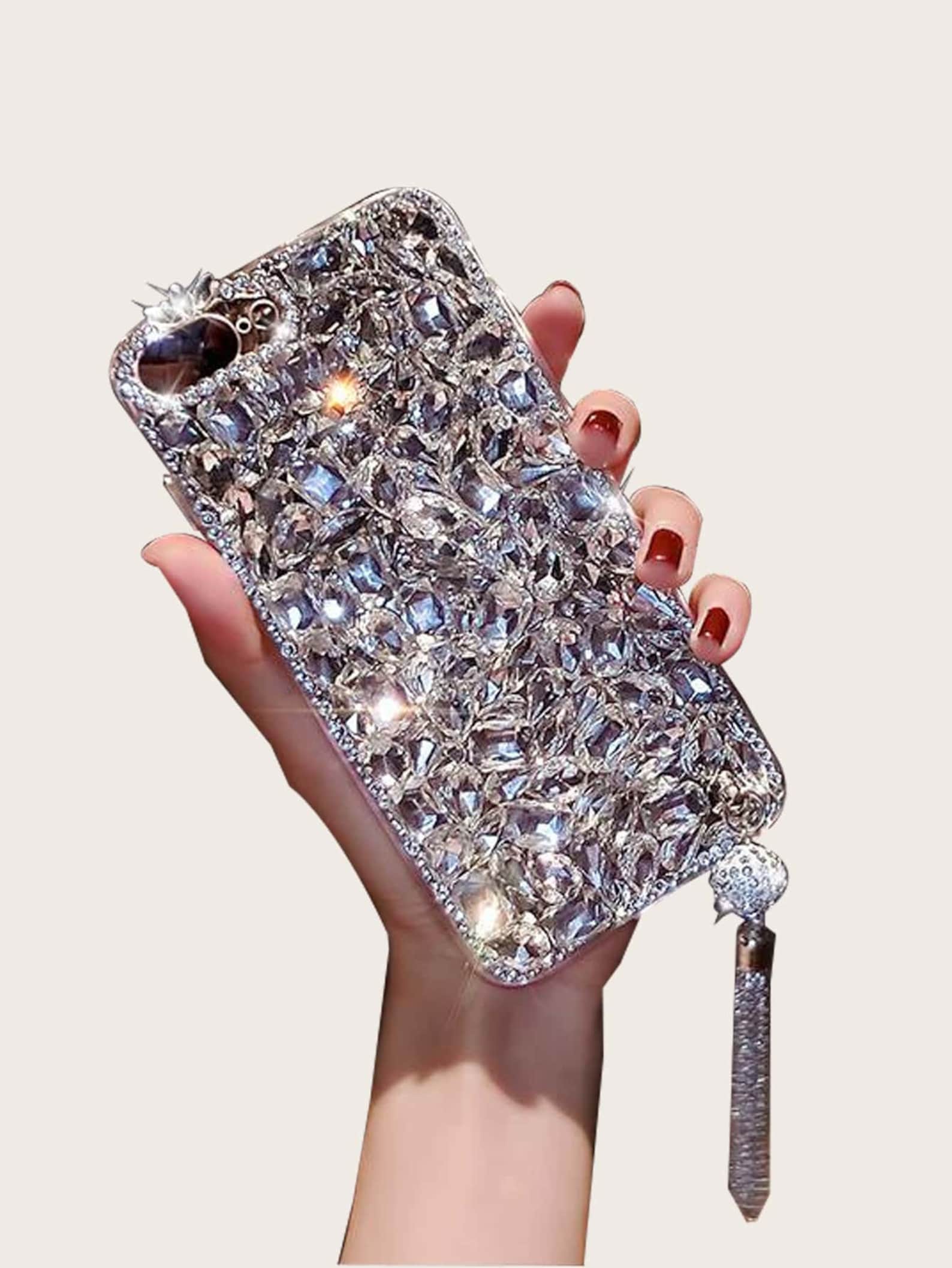 Luxury Rhinestone Phone Case Iphone 14 11 12 13 Pro Xs Max Etsy