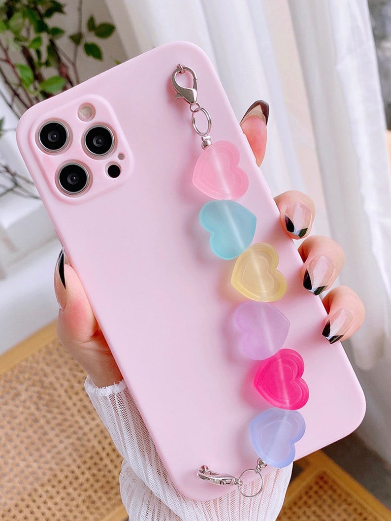 Colorful Beaded Wrist Strap Phone Case for Iphone 13 Pro 11 12 Etsy