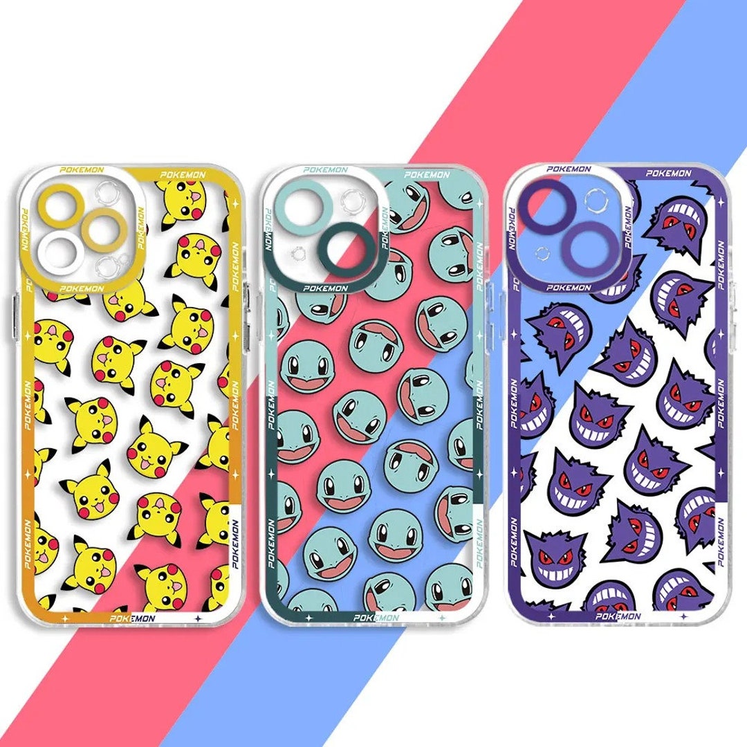 Cute Pokémon iPhone 15 14 11 12 13 Pro Cover X XR SE Plus Pikachu Manga