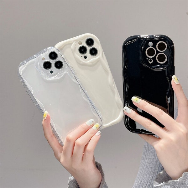 beige shiny phone case iPhone 11 12 13 Pro Max 12Pro XR XS 8 7 Plus silicone shockproof black clear cover textured minimal style protective