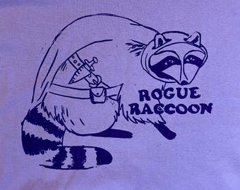 Koszulka D&D Critter Party: Rogue Raccoon