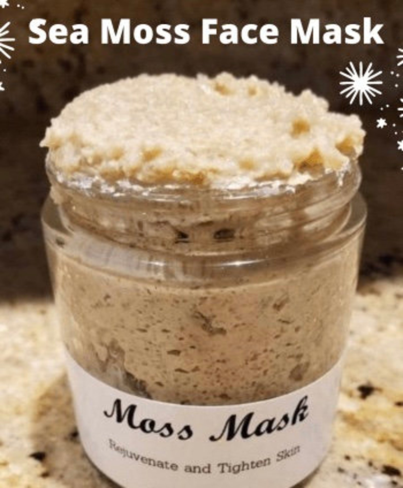 4oz. Sea Moss Face Mask Etsy