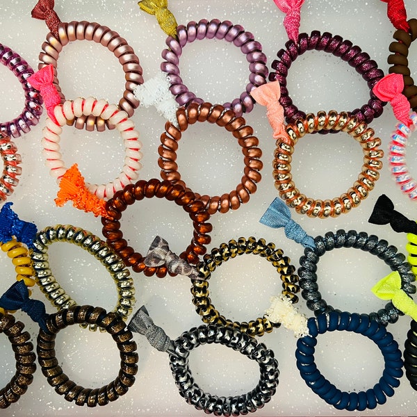 braided hair tie bracelet