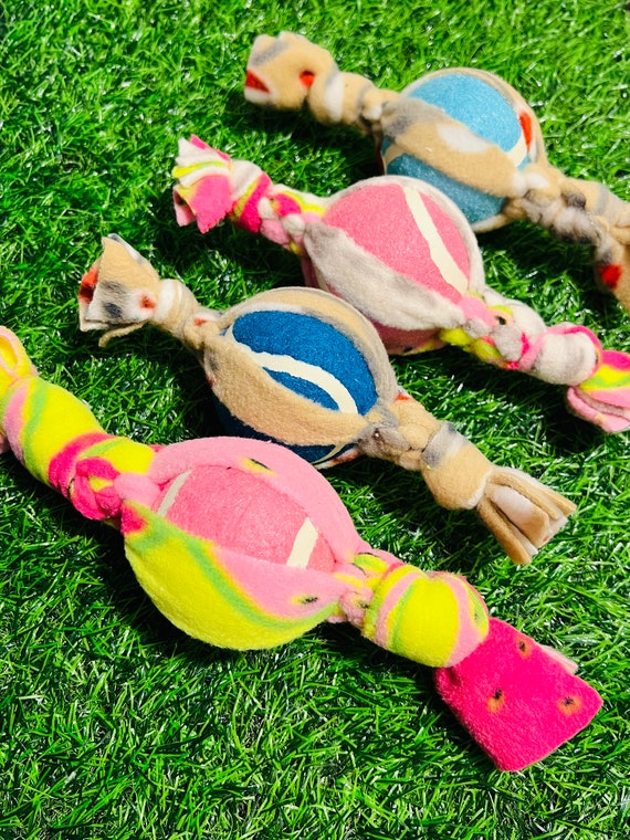 Tennis Ball Dog Toys Felt Dog Toys Dog Toys Braided Dog Toys Hand