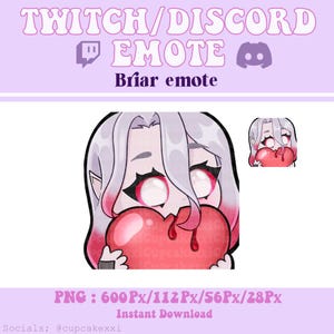Briar emote | League of Legends | Twitch & Discord emotes | Instant Download