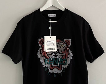 Kenzo Paris Tiger Crewneck Sweatshirt Size Medium Multi Color - Etsy