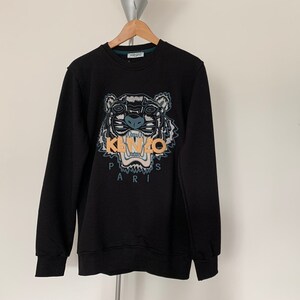 Black and yellow kenzo jumper sales