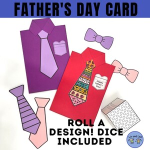 Father&#39;s Day Card Father&#39;s Day Craft - Roll a design father&#39;s day card