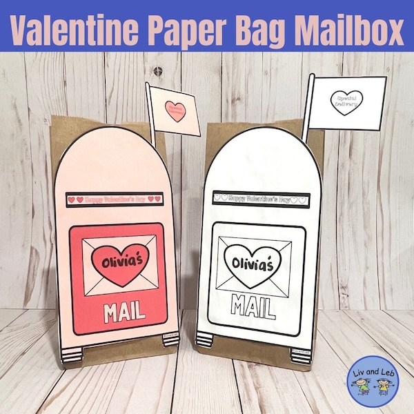 Valentine Mailbox template