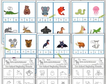 zoo phonics etsy