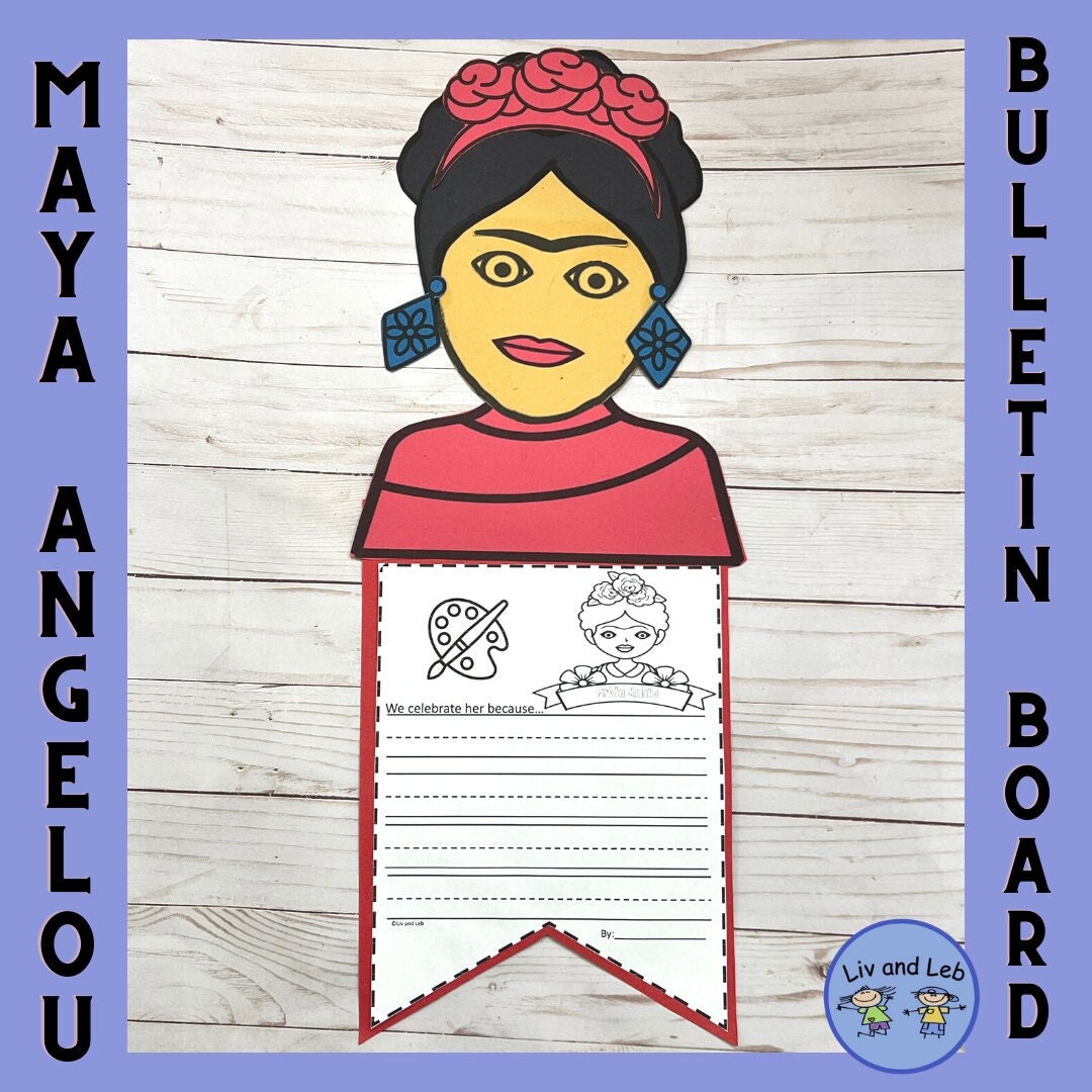 Women's History Month Craft Frida Kahlo Etsy Women's History Month Craft Frida Kahlo Etsy