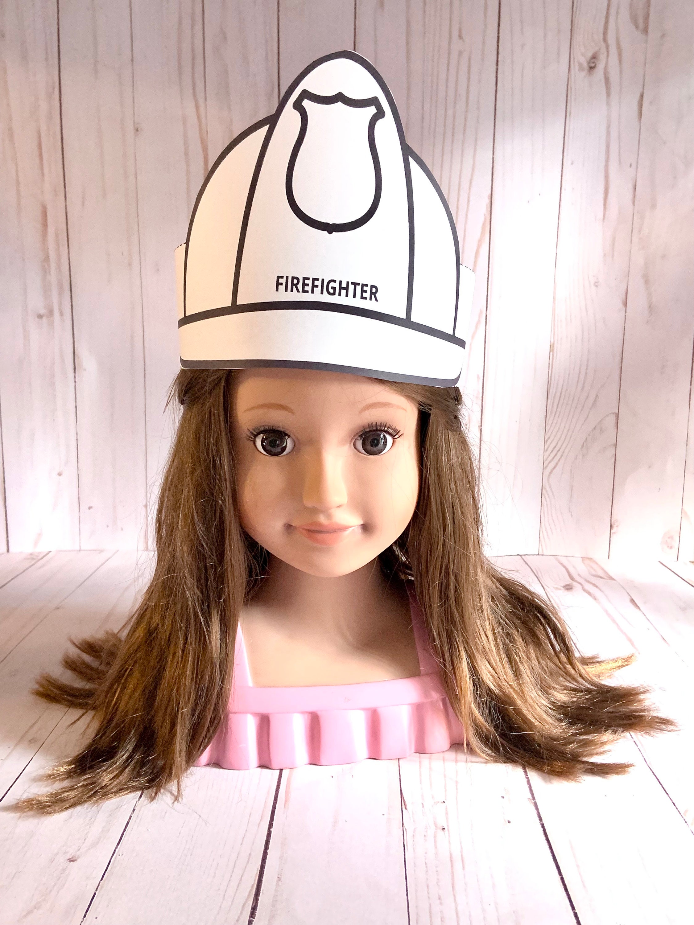 Community Helper Craftbirthday Hatskids Paper Hats Etsy