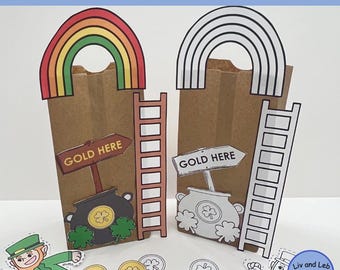 Leprechaun Trap Craft- St.Patrick&#39;s Day Craft
