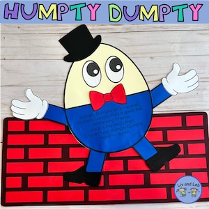 Humpty Dumpty Craft- Nursery Rhymes Book
