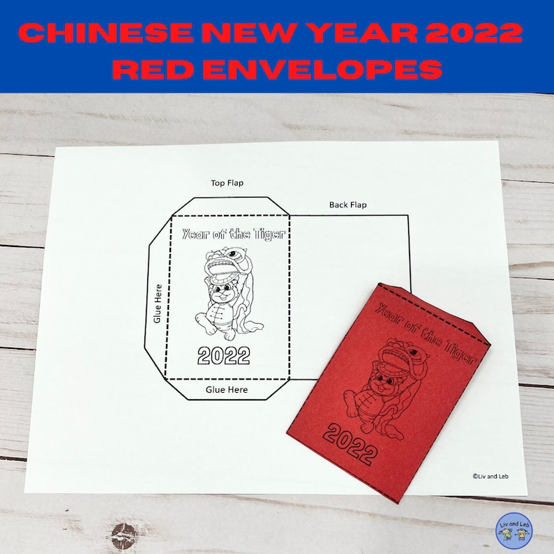 Lunar New Year Envelopes 2022 4