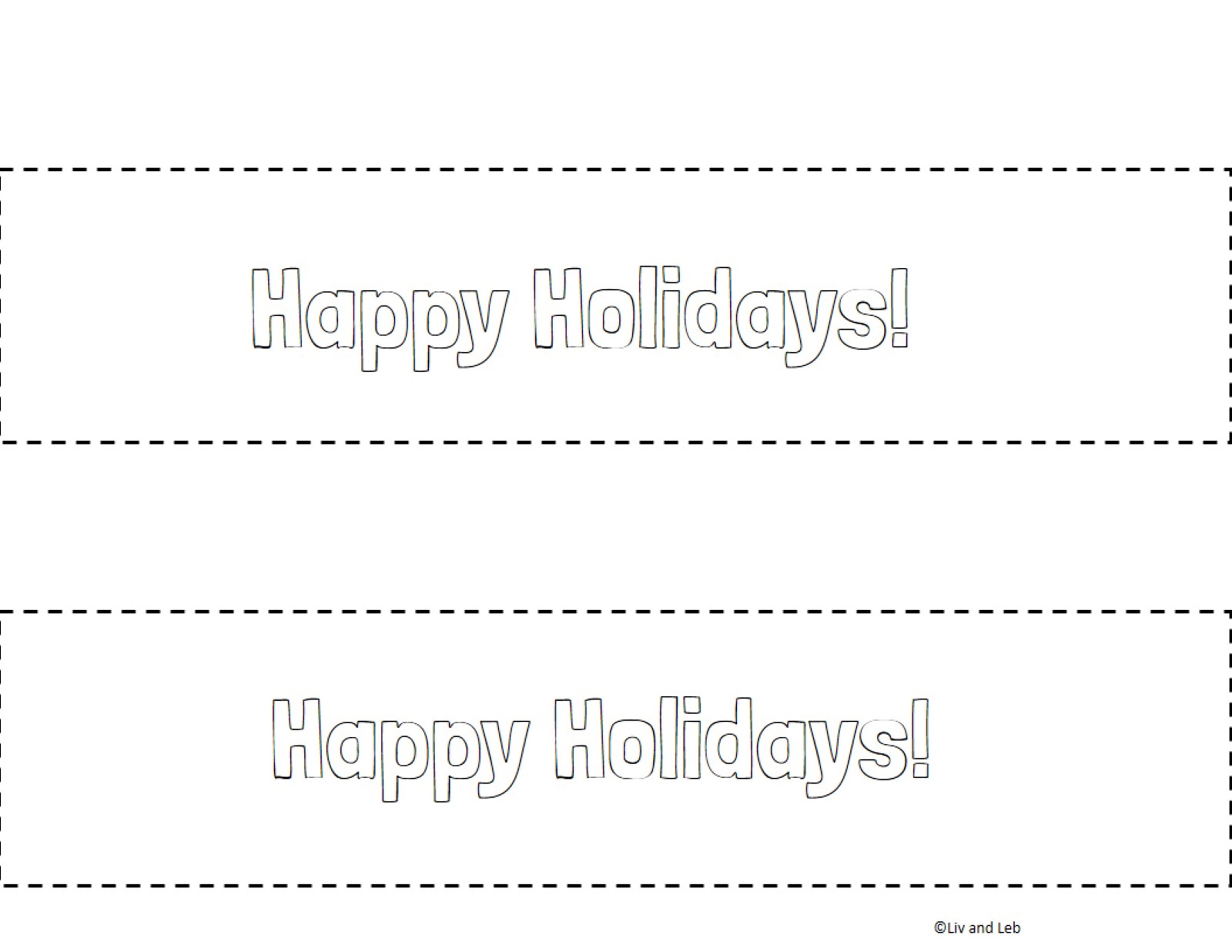 Christmas Paper Hats Printable Craft Reindeer-santa-snowman-elf-christmas Tree - Etsy