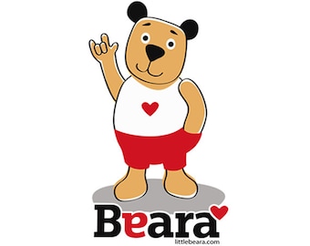 BEARA Boy - Deaf - High-quality print image for download (transparent, on any background)