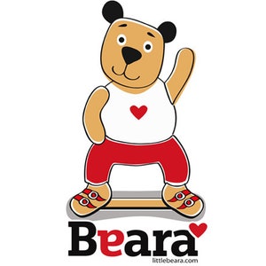 BEARA Boy with Clubfoot - High-quality print image for download (transparent, on any background)