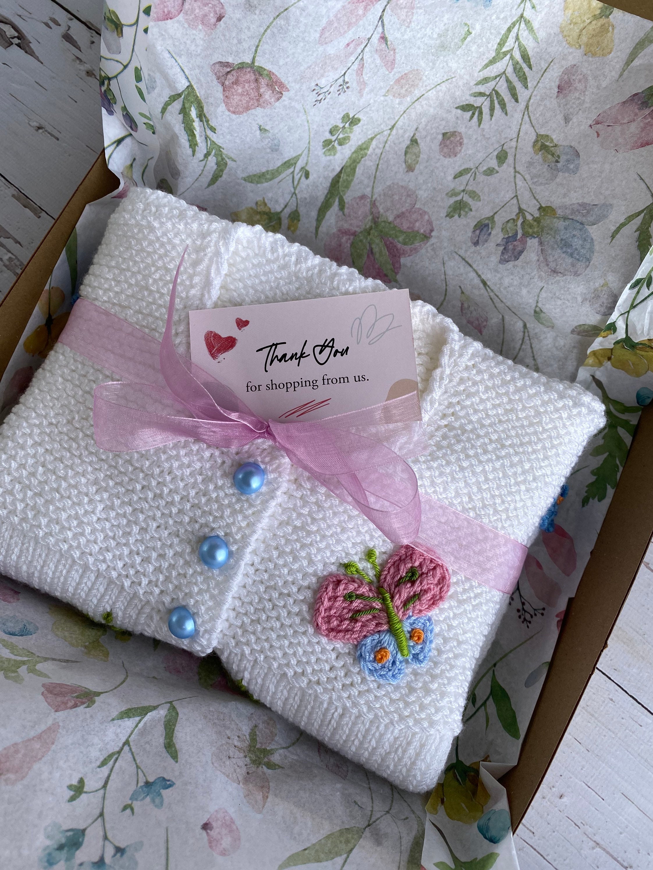 Babyhug Knitted Full Sleeves Sweater With Floral Embroidery - Peach main image 1