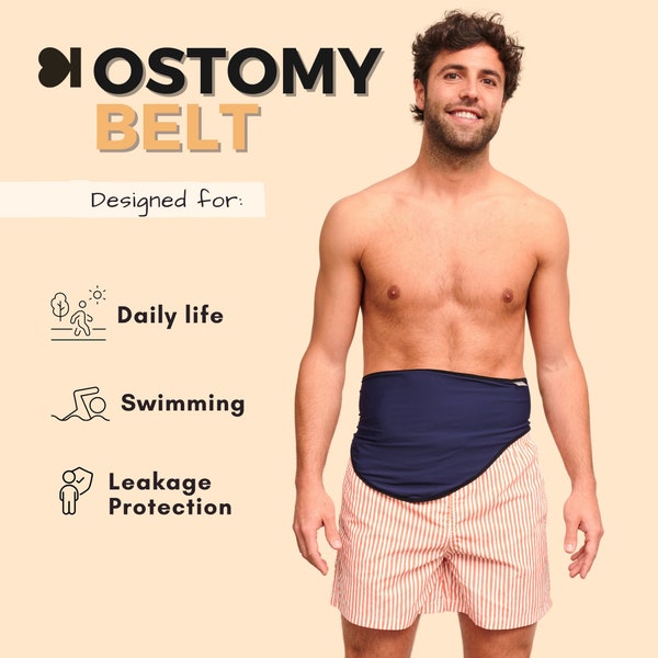 Ostomy Belt || SIIL Ostomy || Ostomy Bag Covers for Stealth, Colostomy Bag Cover for Swimming and Sports, Stoma Bag Cover Garments,