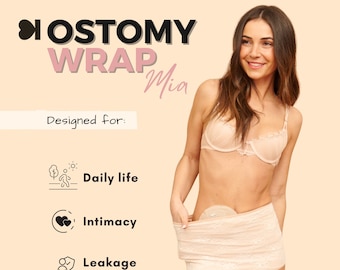 Ostomy Wrap Mía ||SIIL Ostomy || Ostomy Bag Covers | Stoma underwear | Colostomy bag cover | Ileostomy covers