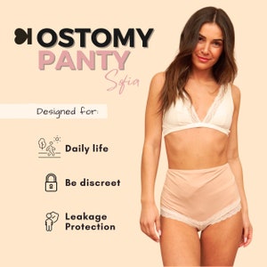 Ostomy underwear || SIIL Ostomy Panties Sofía | Stoma bag covers Ostomy clothing ostomy bag covers colostomy bag ileostomy