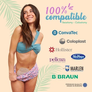 Bikini pour stomie | Été en toute confiance | Housses de sac de colostomie pour la natation | Housses de sac d'iléostomie pour femmes | Maillots de bain pour stomie SIIL
